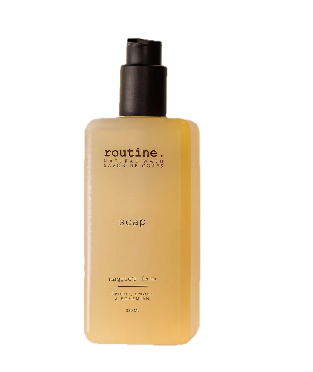 Savon liquide pour le corps Maggie's Farm – ROUTINE | George Genève