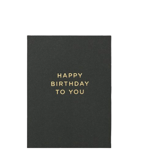 Happy Birthday – CARTE DE VOEUX | George Genève
