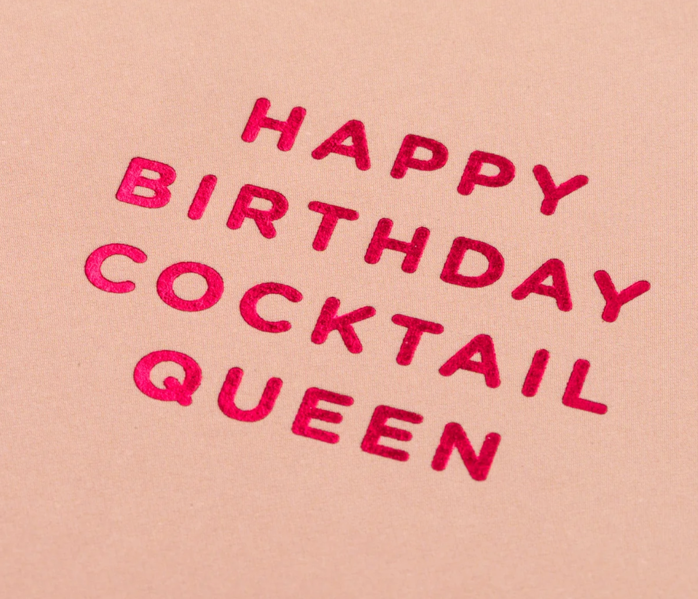 Cocktail Queen – vue 2 – CARTE DE VOEUX | George Genève