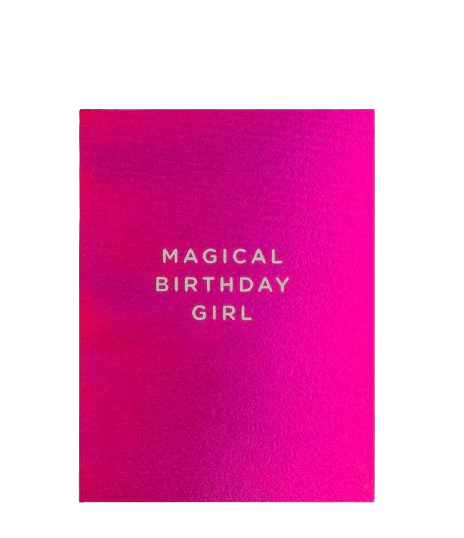 Magica Birthday Girl – CARTE DE VOEUX | George Genève
