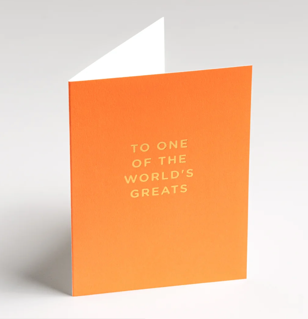 To One Of The World's Greats – vue 2 – CARTE DE VOEUX | George Genève