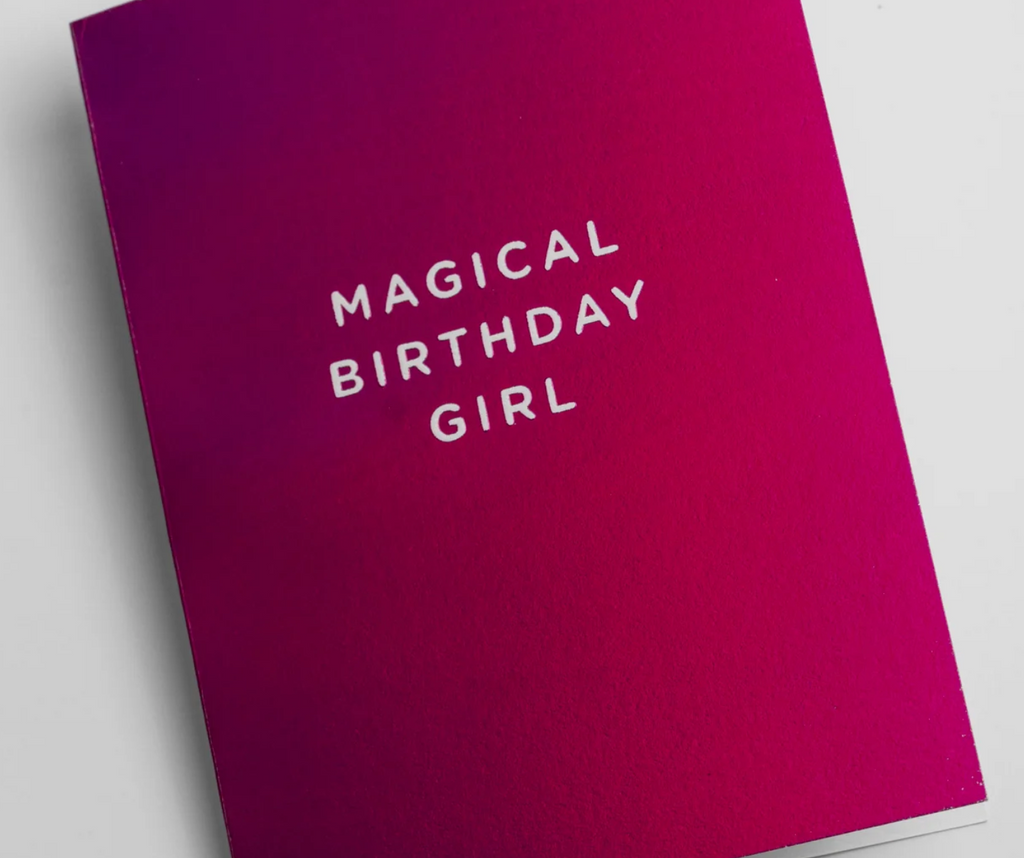 Magica Birthday Girl – vue 2 – CARTE DE VOEUX | George Genève