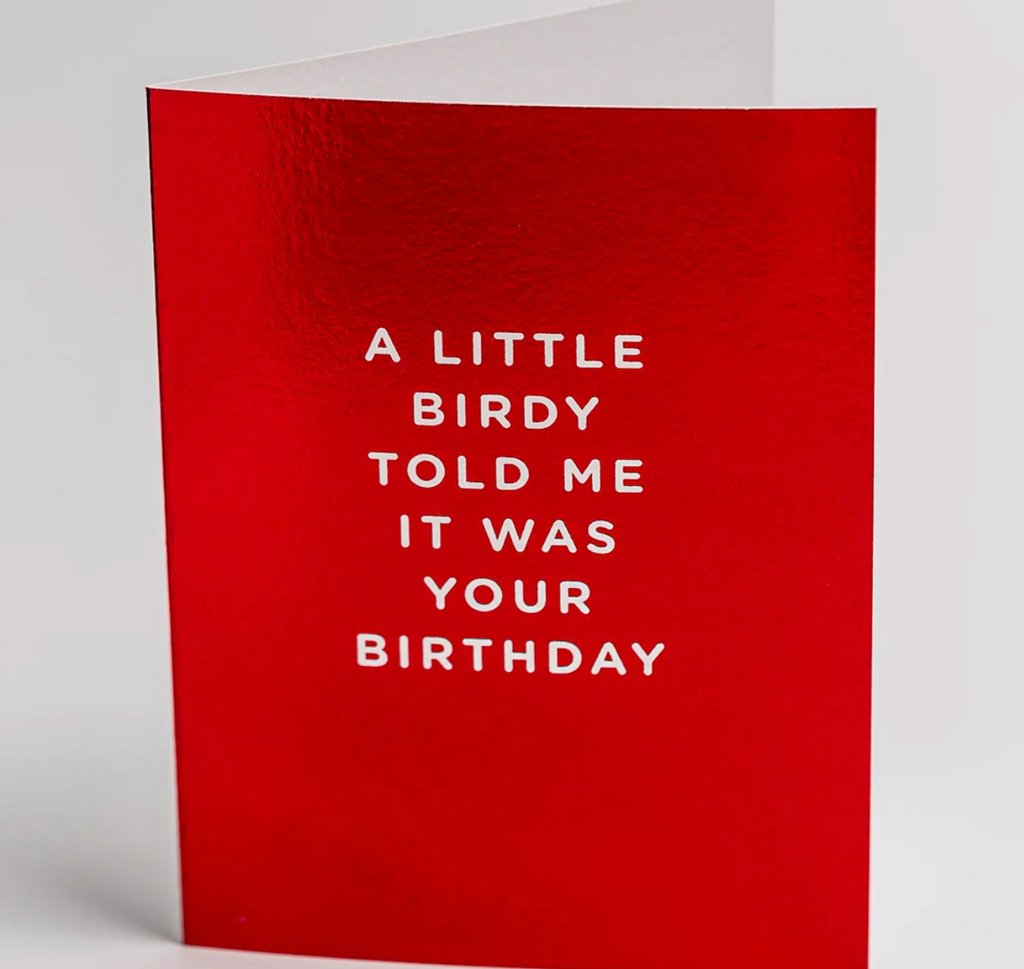 It Was Your Birthday – vue 2 – CARTE DE VOEUX | George Genève