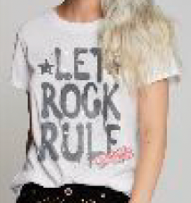 T-shirt Aerosmith Let Rock Rule – vue 2 – RECYCLED KARMA | George Genève