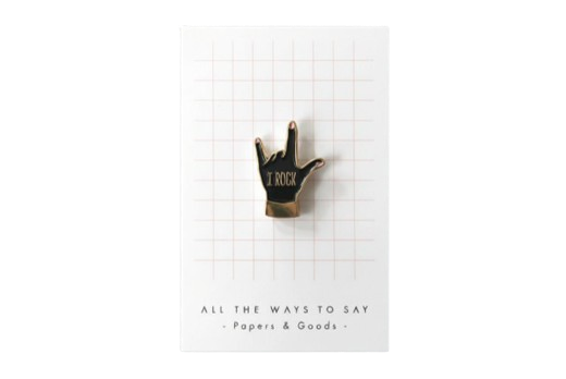 Pins I Rock – ALL THE WAYS TO SAY | George Genève