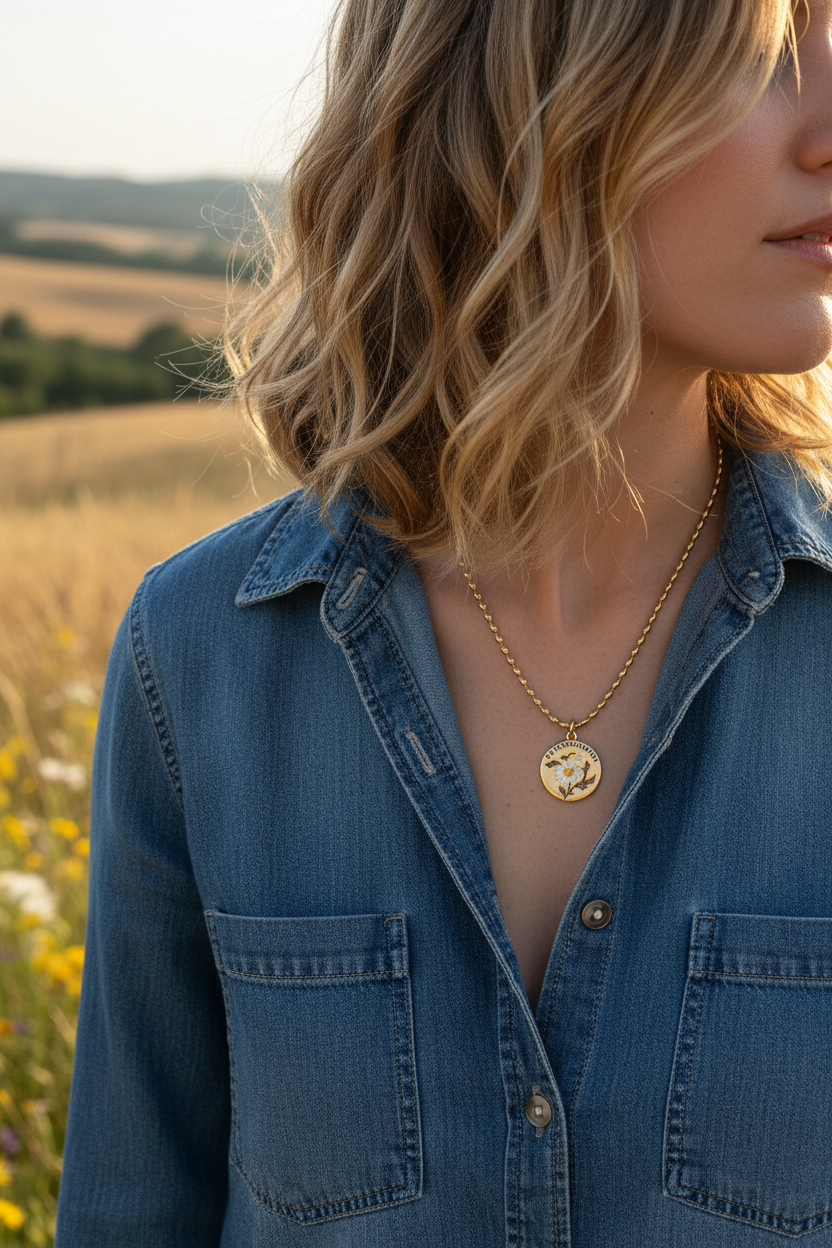 Collier Sacha Passionnément – vue 2 – LA2L | George Genève