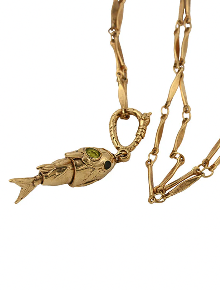 Collier Lorelei Poisson – vue 3 – LA2L | George Genève
