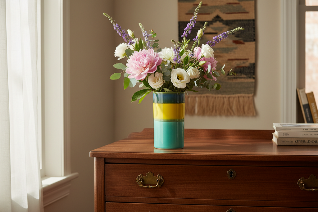 Vase en Céramique émaillée - 20 cm – vue 2 – SGW LAB | George Genève