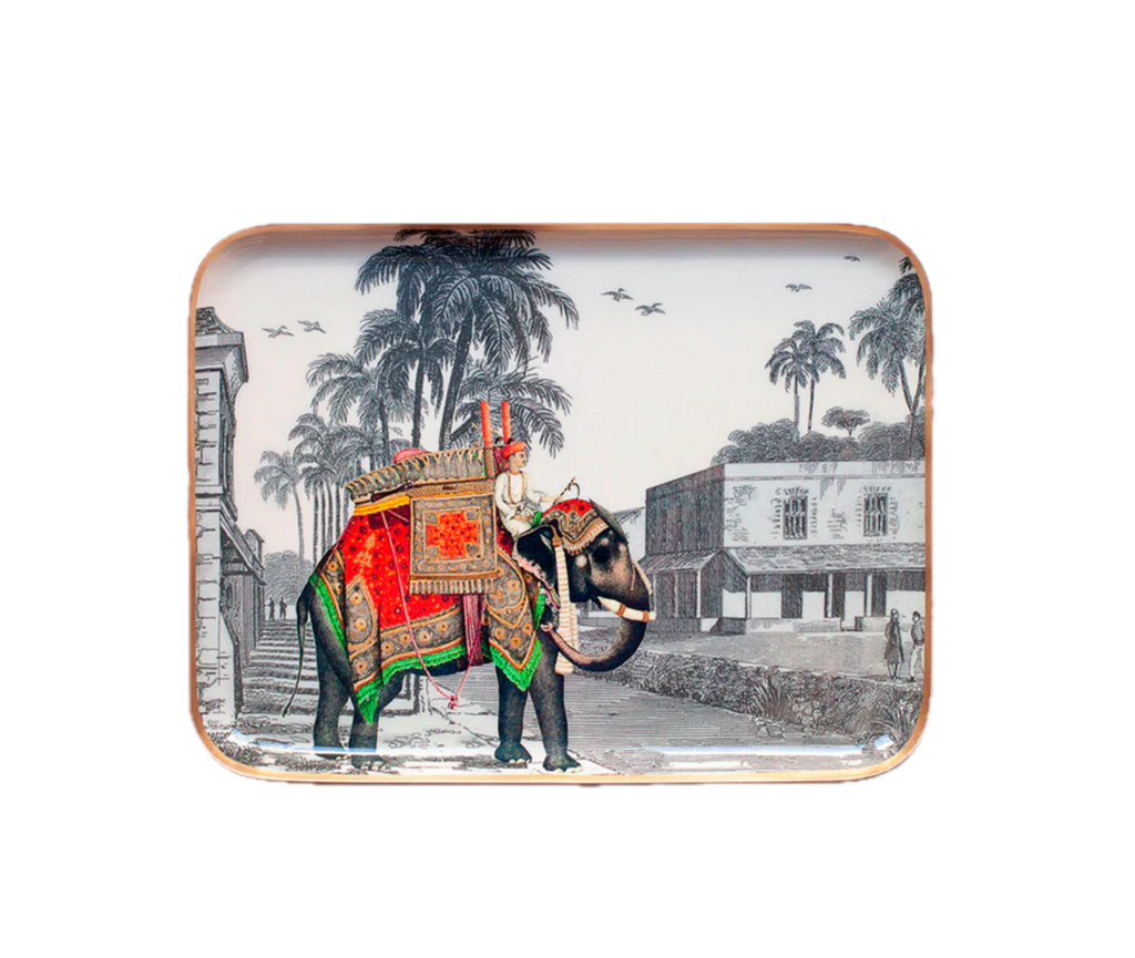 PARADISIO IMAGINARIUM - Indien-Tablett 20 x 27 cm