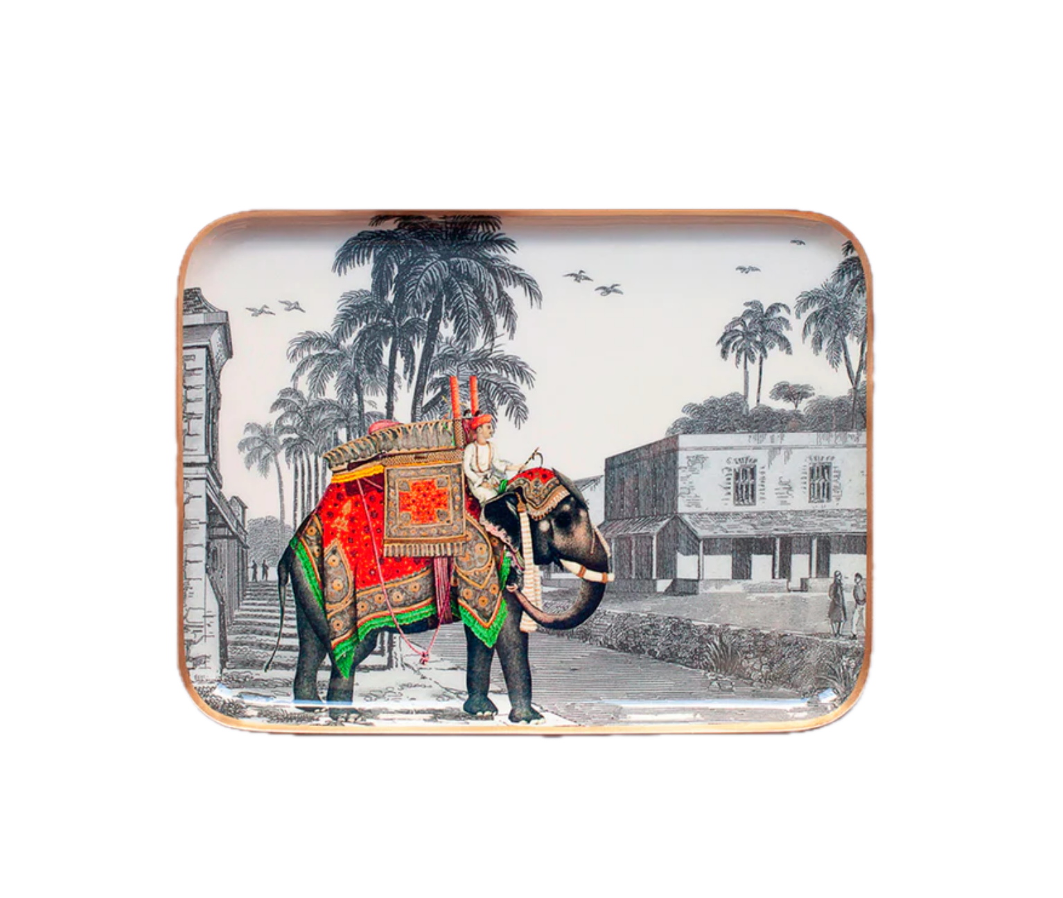 PARADISIO IMAGINARIUM - Indien-Tablett 20 x 27 cm
