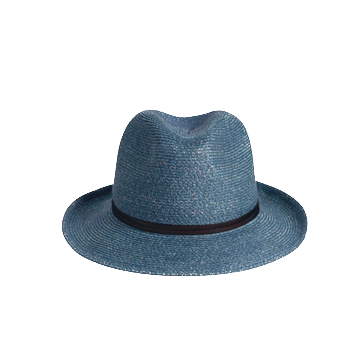 TRAVAUX EN COURS - Chapeau en papier - Denim