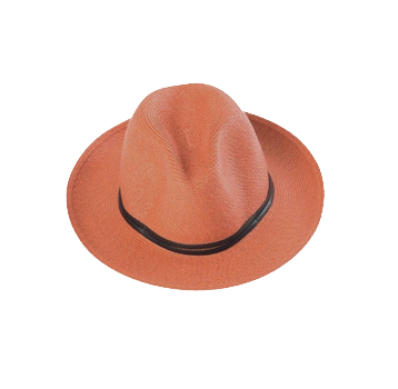 TRAVAUX EN COURS - Chapeau en papier - Terracotta