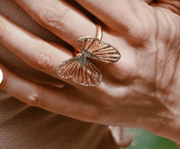 LSONGE - Bague Elya Gold XL