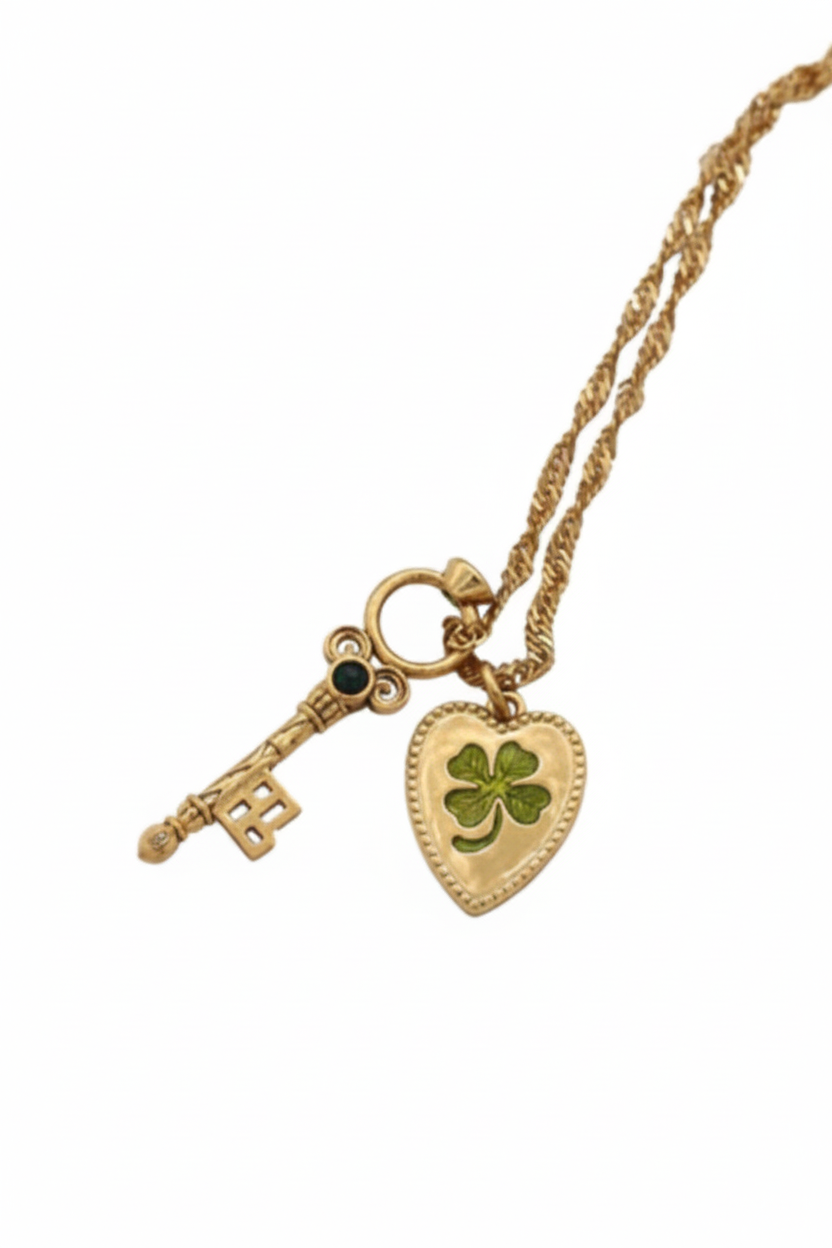 LA2L - Collier Sacha Coeur Clé