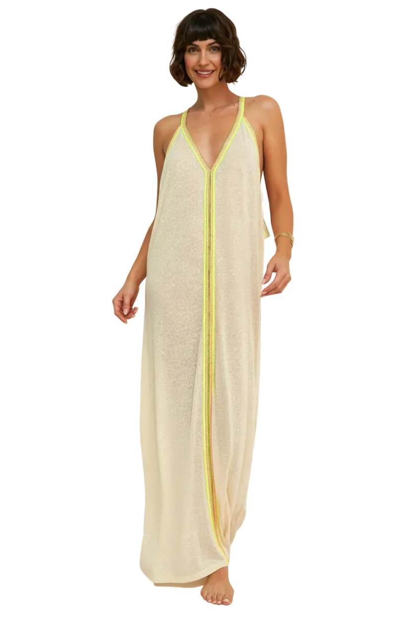PITUSA - Inca Sundress Ecru