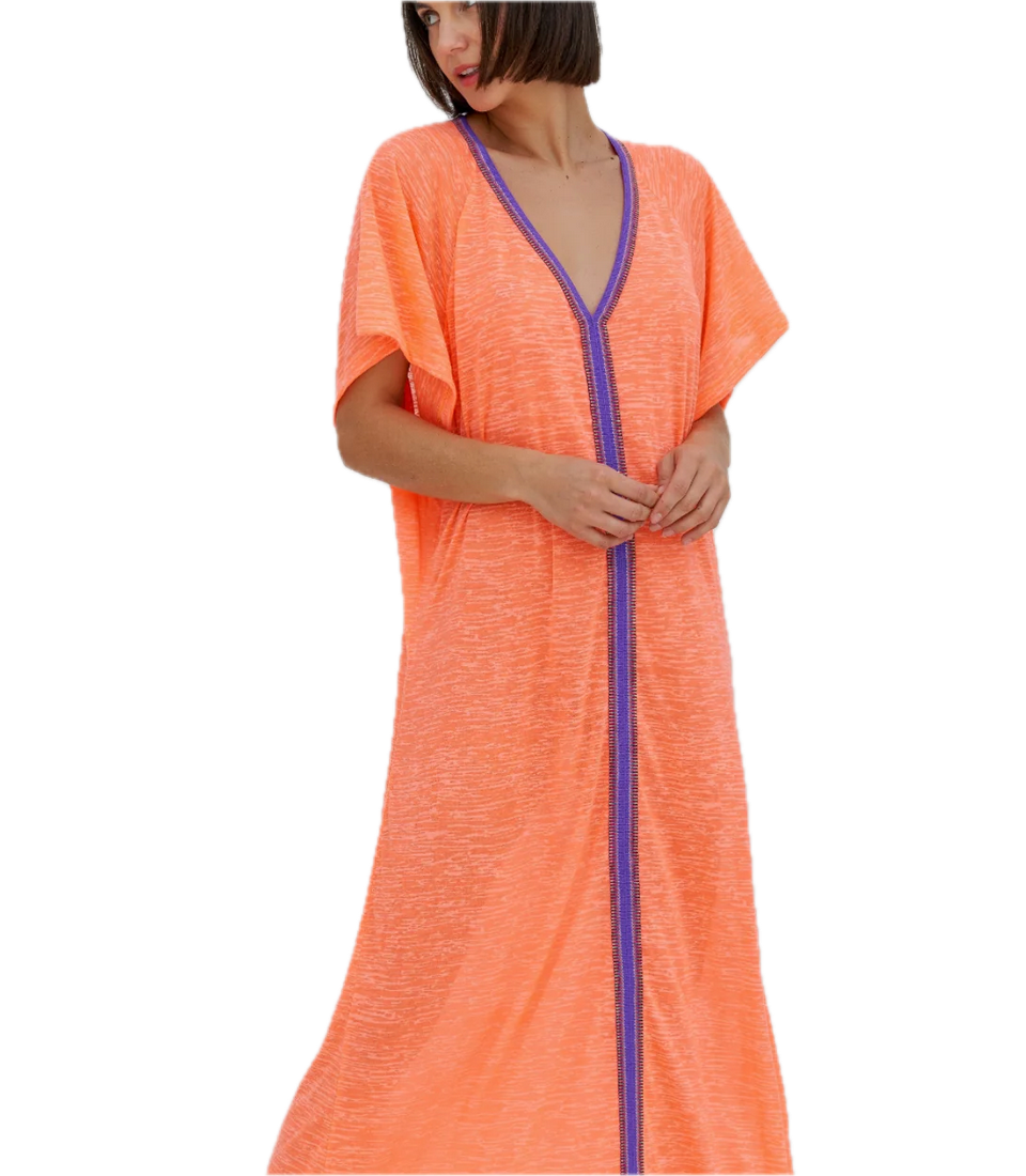 PITUSA - Inca Abaya Coral Purple