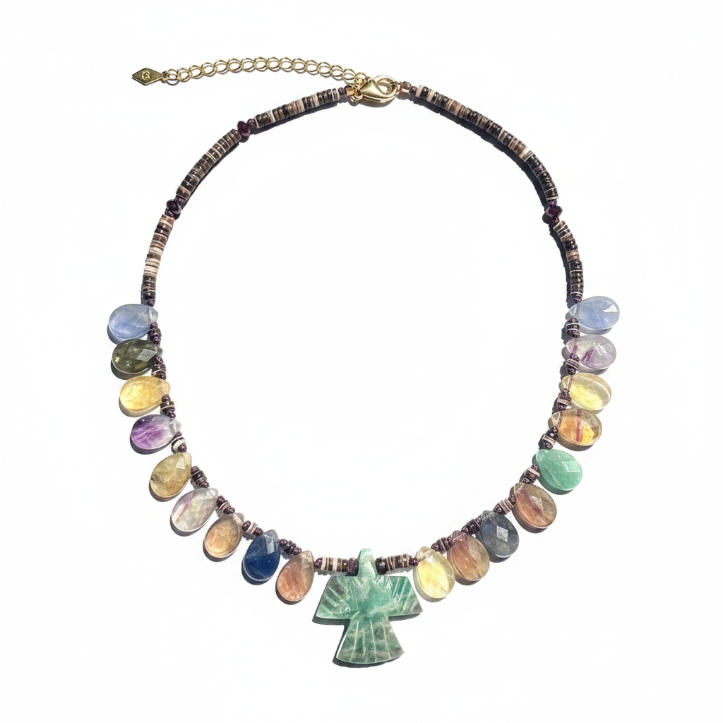GACHON POTHIER - Collier Epure Bird Fluorine