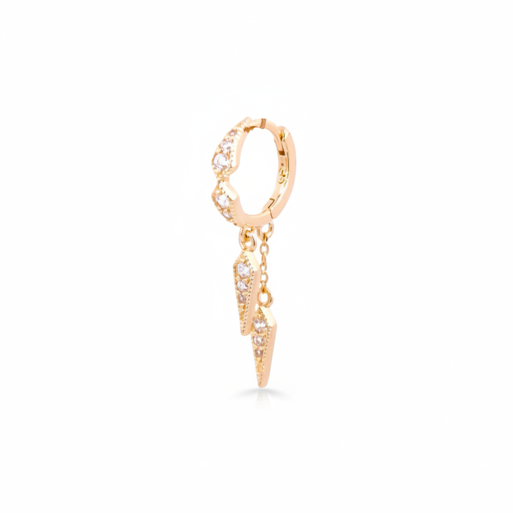 ROSE MARIE - Boucle d’oreille à l’unité - 1926