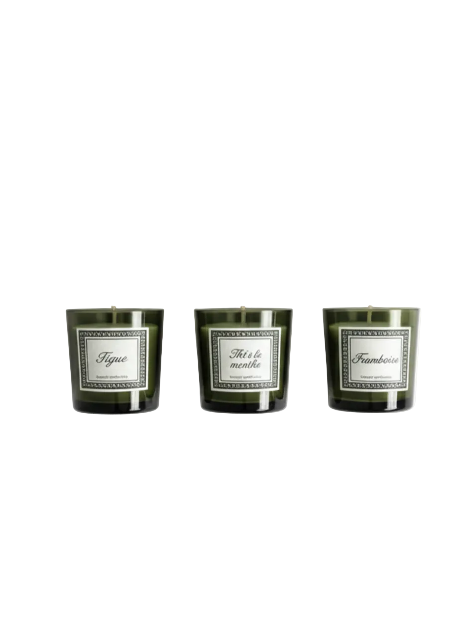 OPJET - Coffret 3 Bougies Botanic