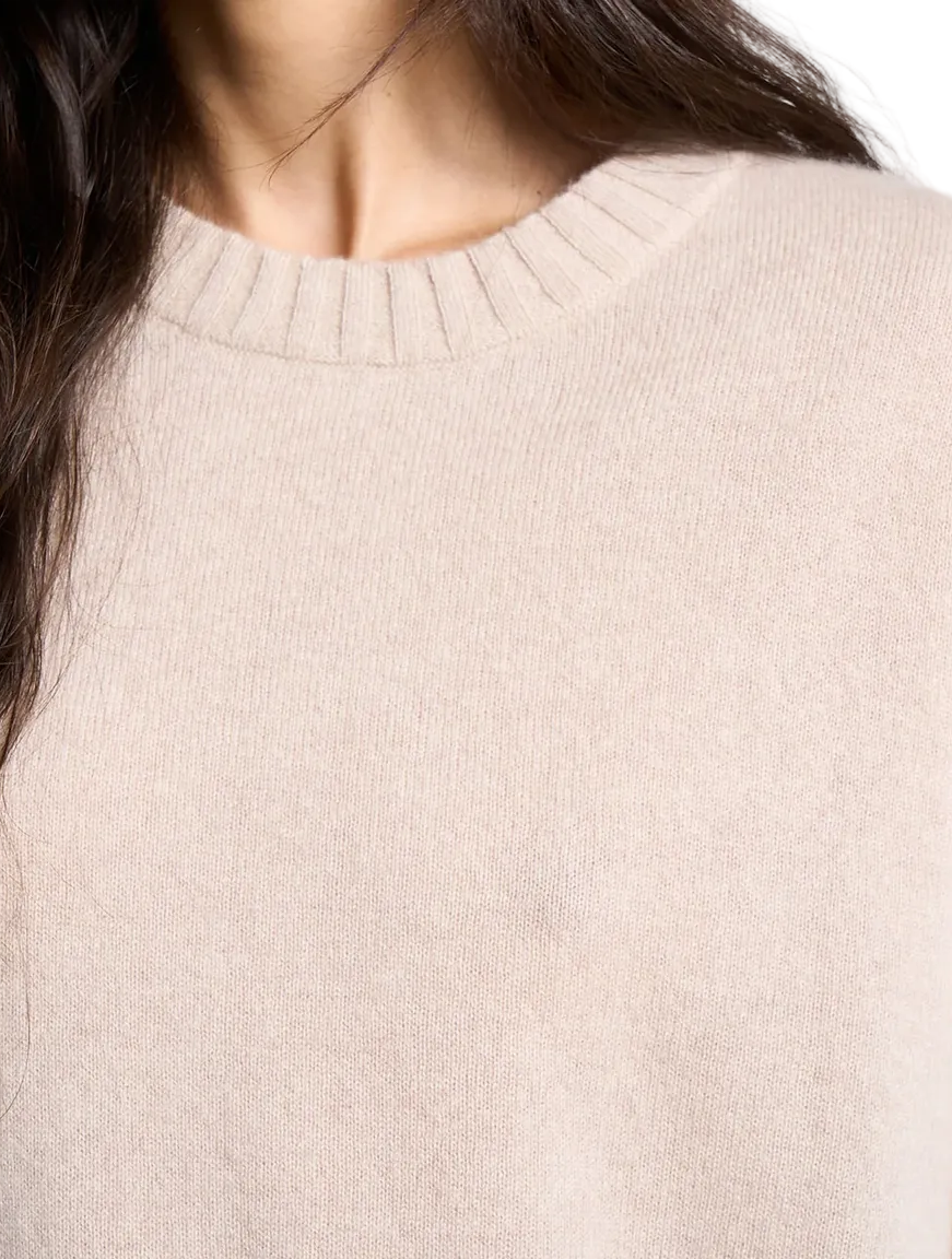 LES TRICOTS DE LEA - Pull Cachemire Beige Chiné