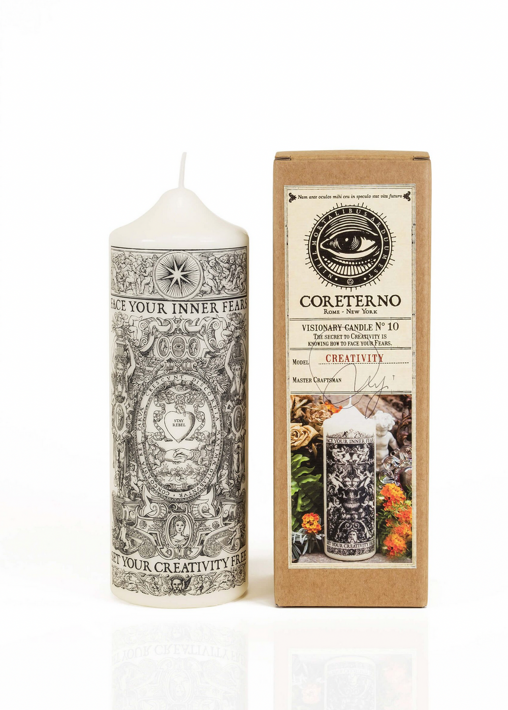 CORETERNO - Bougie Visionary Pillar Creativity