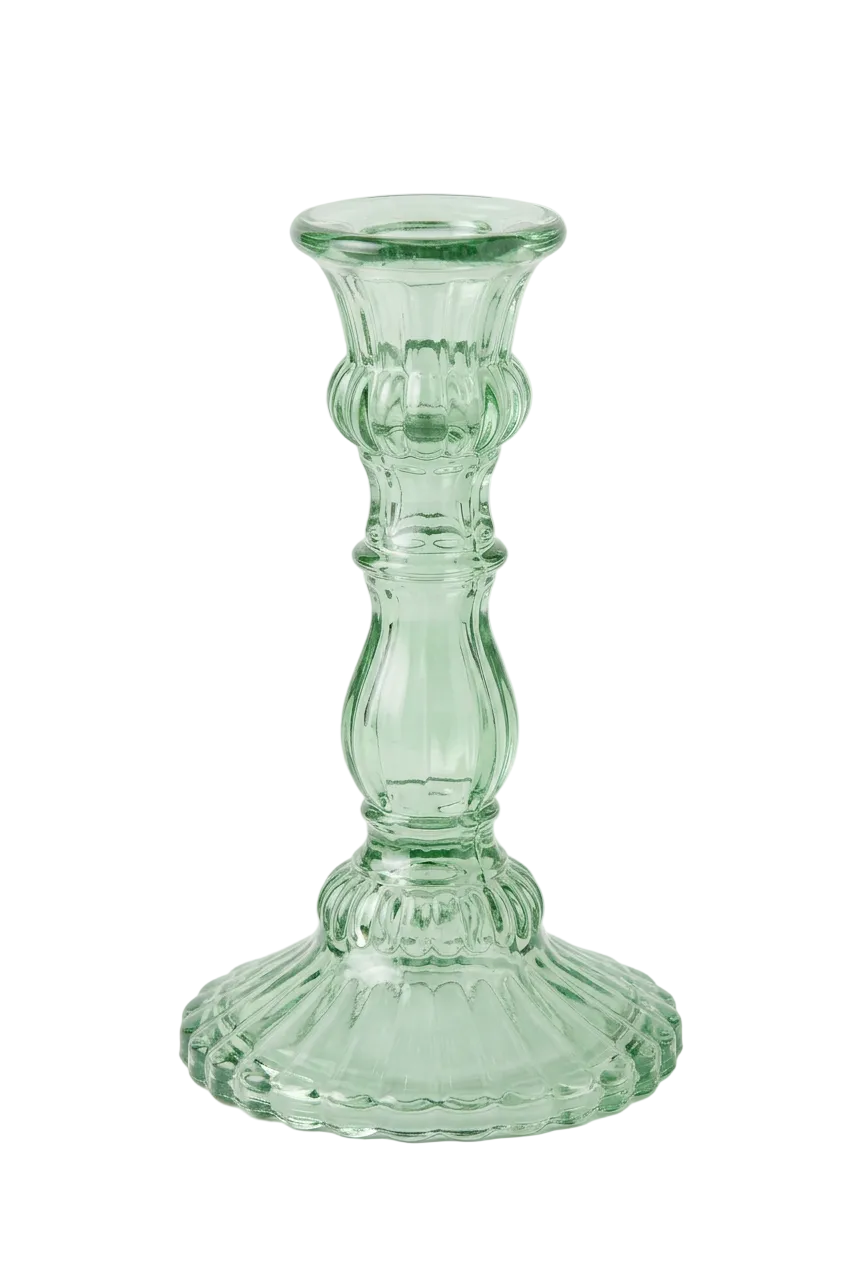 BY ROOM - Bougeoir en verre 17 cm
