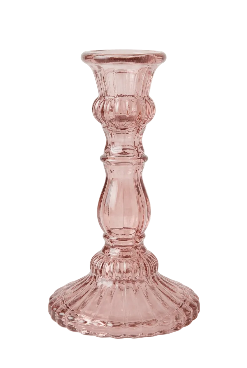 BY ROOM - Bougeoir en verre 17 cm