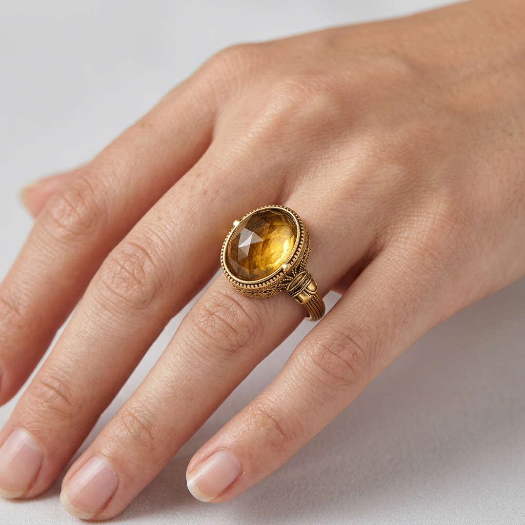 LA2L - Bague Camay Citrine