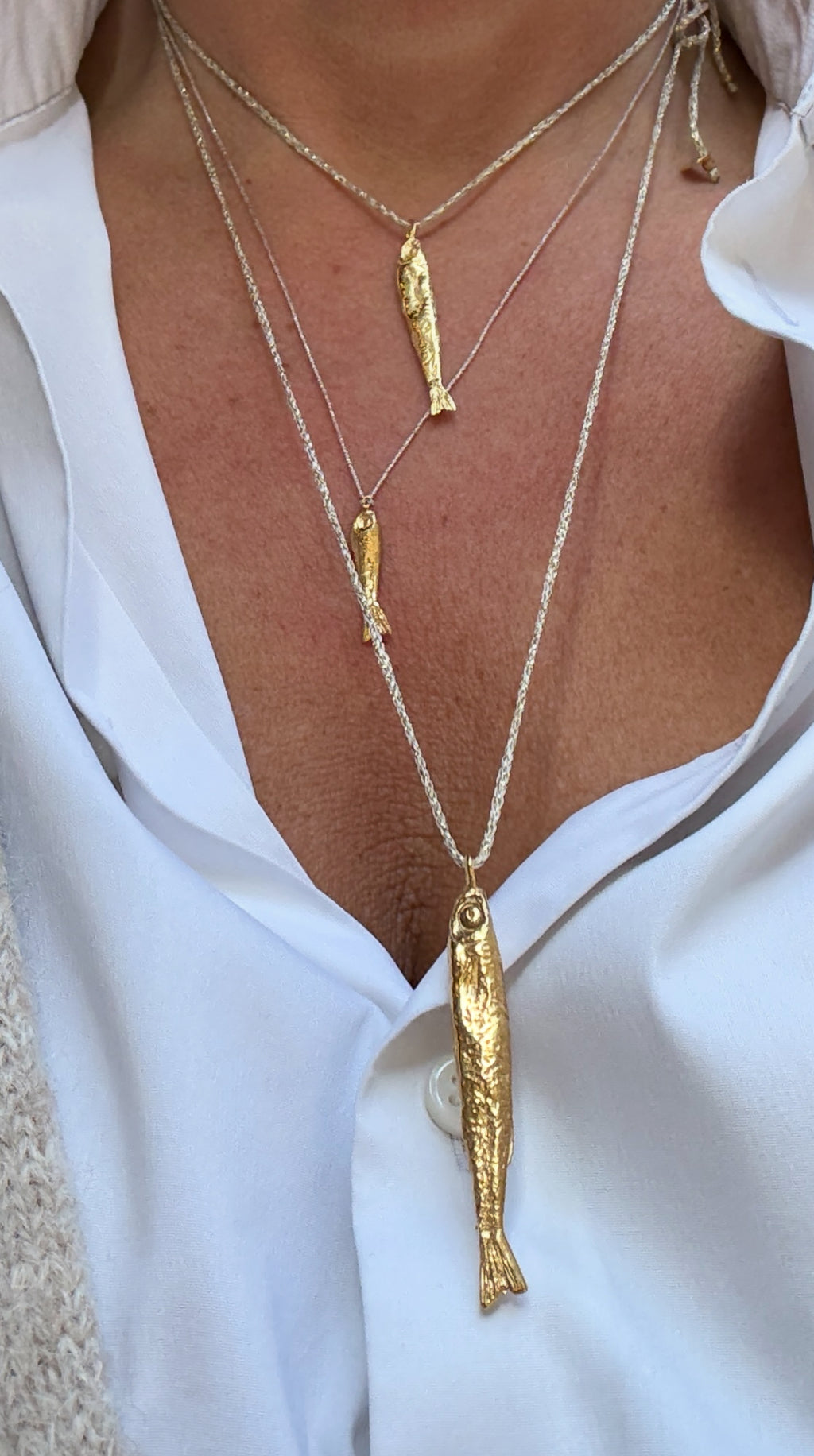 SOPHIE DESCHAMPS - Collier Ablette