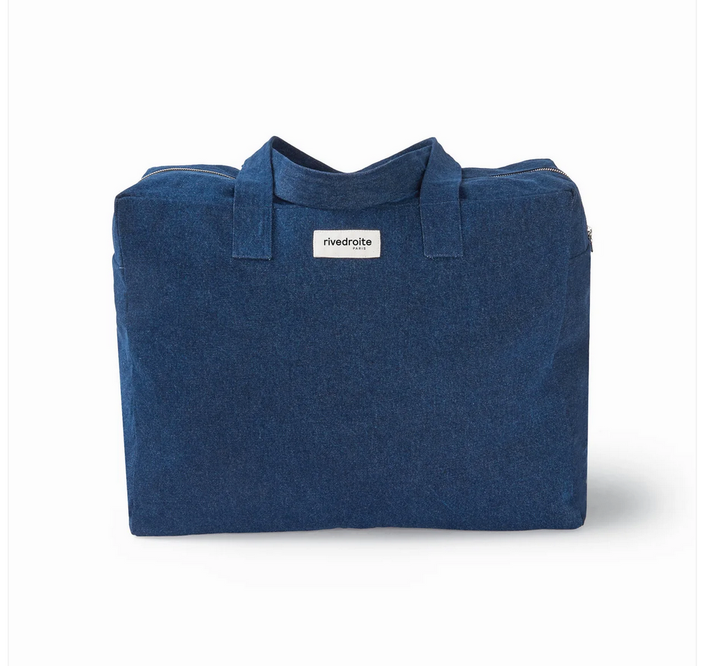 RIVE DROITE - 48h Bag Elzévir Denim Brut