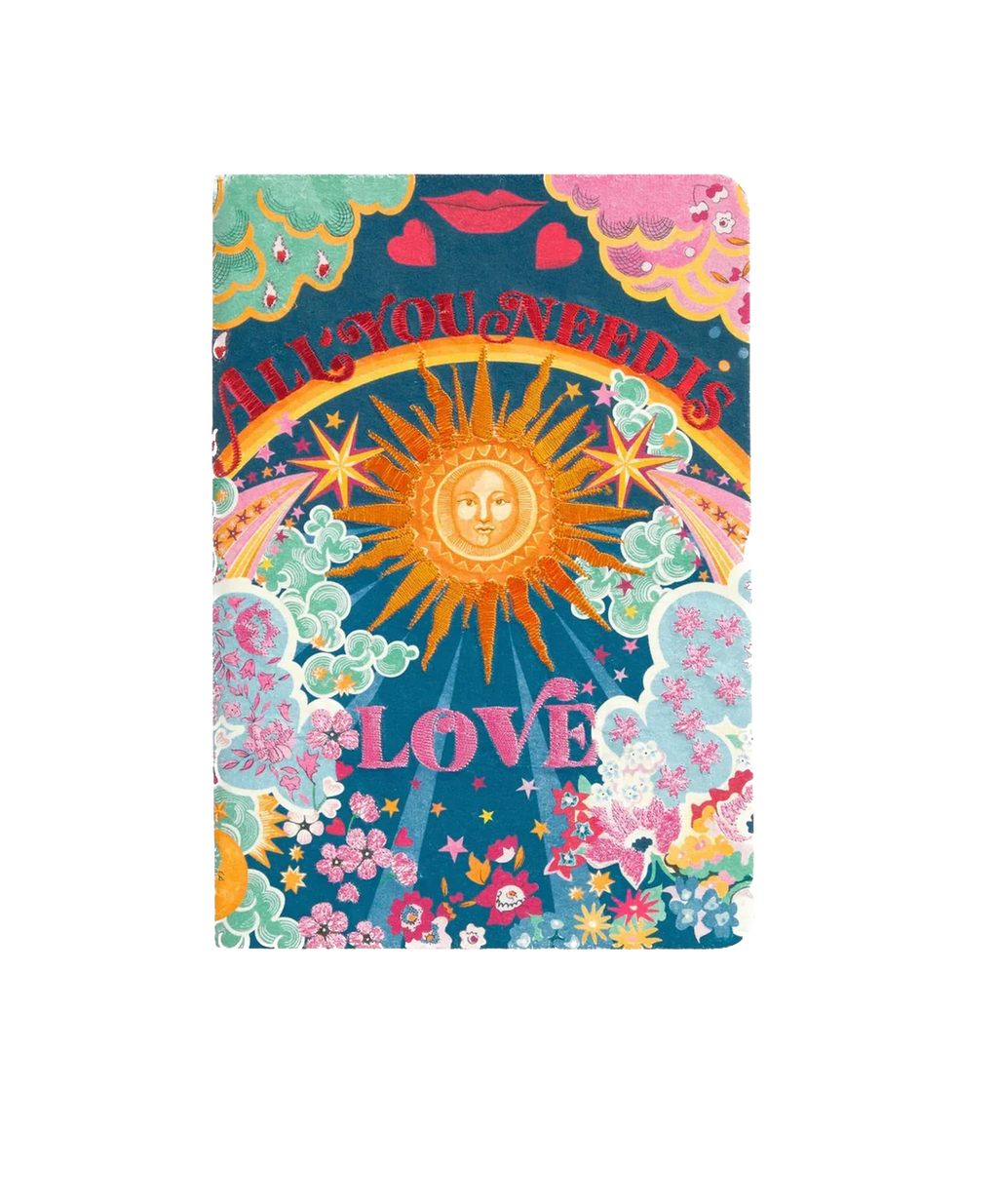 Cahier B5 Brodé All You Need is Love