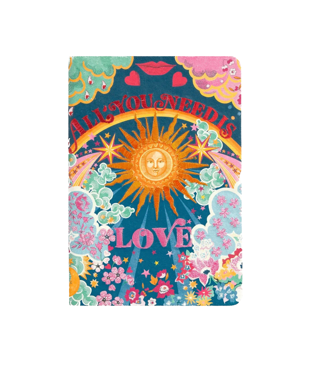Cahier B5 Brodé All You Need is Love