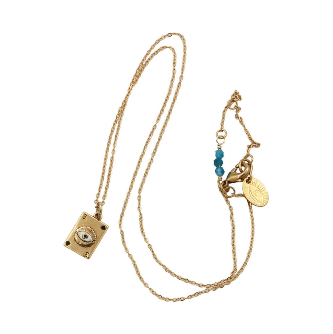 LA2L - Collier Sacha Mini Carte DESTIN