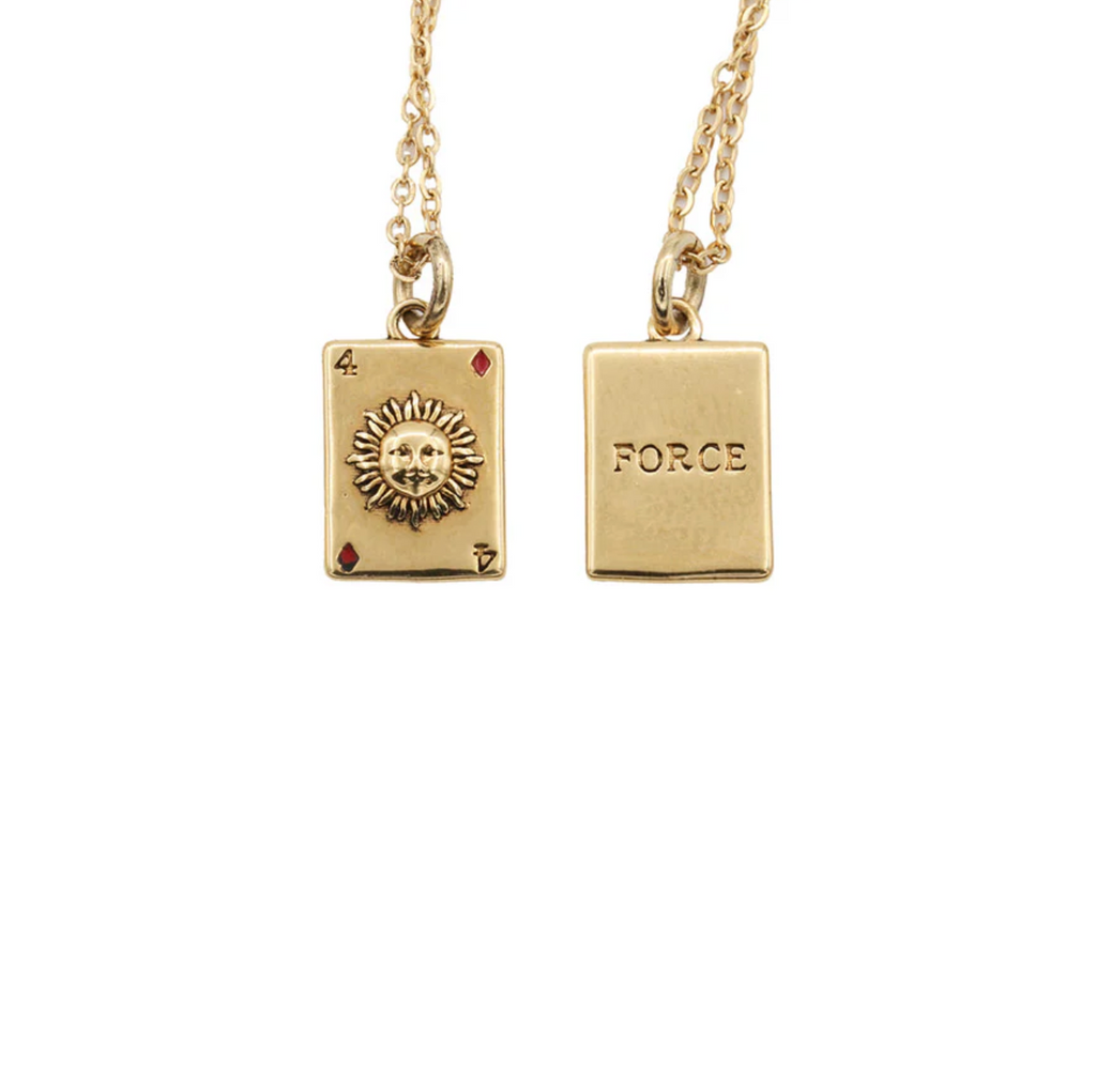 LA2L - Collier Sacha Mini Carte DESTIN