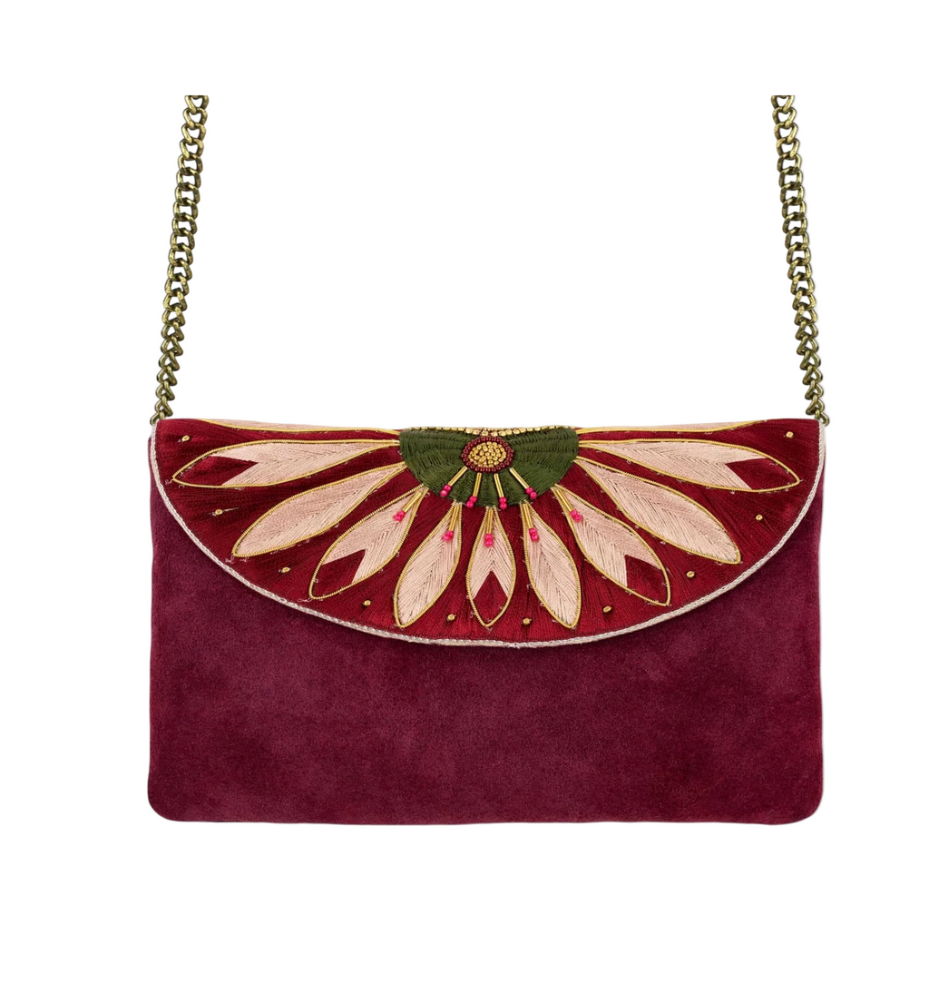 NAHUA - Sac Apolonia Burgundy