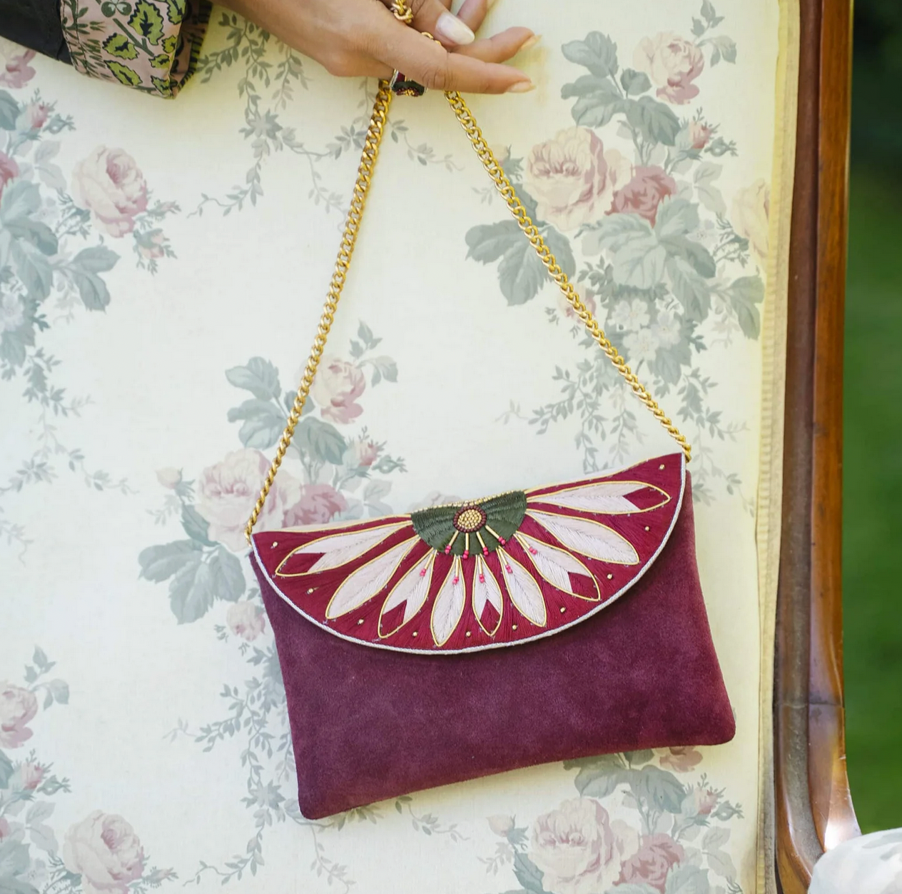 NAHUA - Sac Apolonia Burgundy