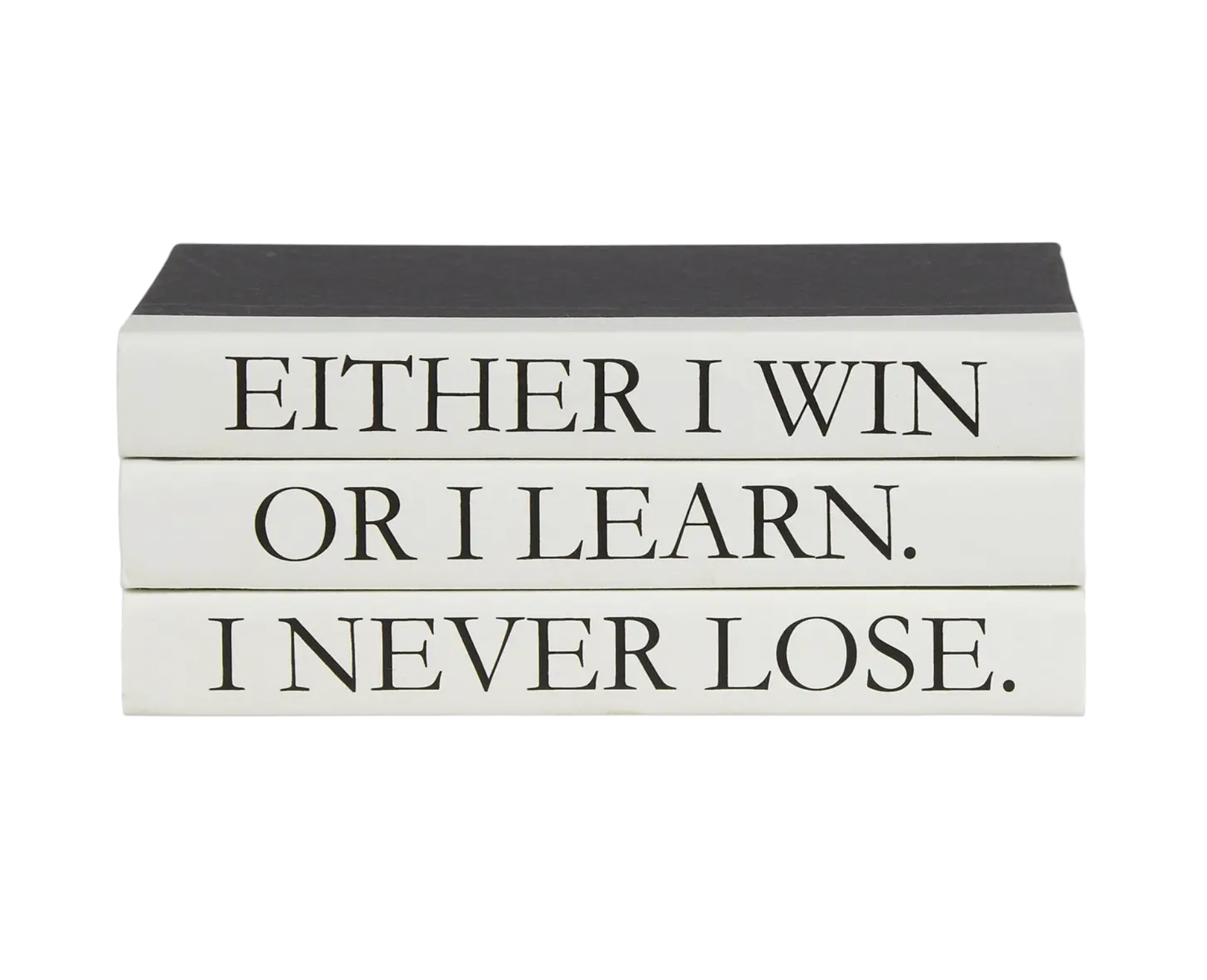 E. LAWRENCE, Ltd - Livres Décoratifs - Either I win