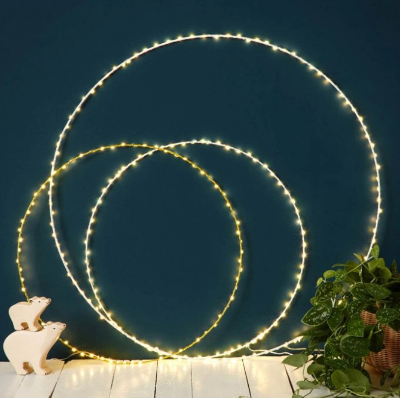 BAZAR DE LUXE - Guirlande Eclipse Dorée (2 tailles)