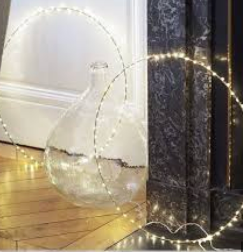 BAZAR DE LUXE - Guirlande Etoile Dorée (3 tailles)