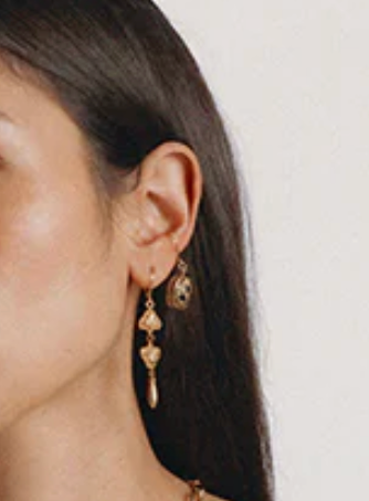 LA2L - Boucles d'oreilles Zana Pierre (Serpentine)