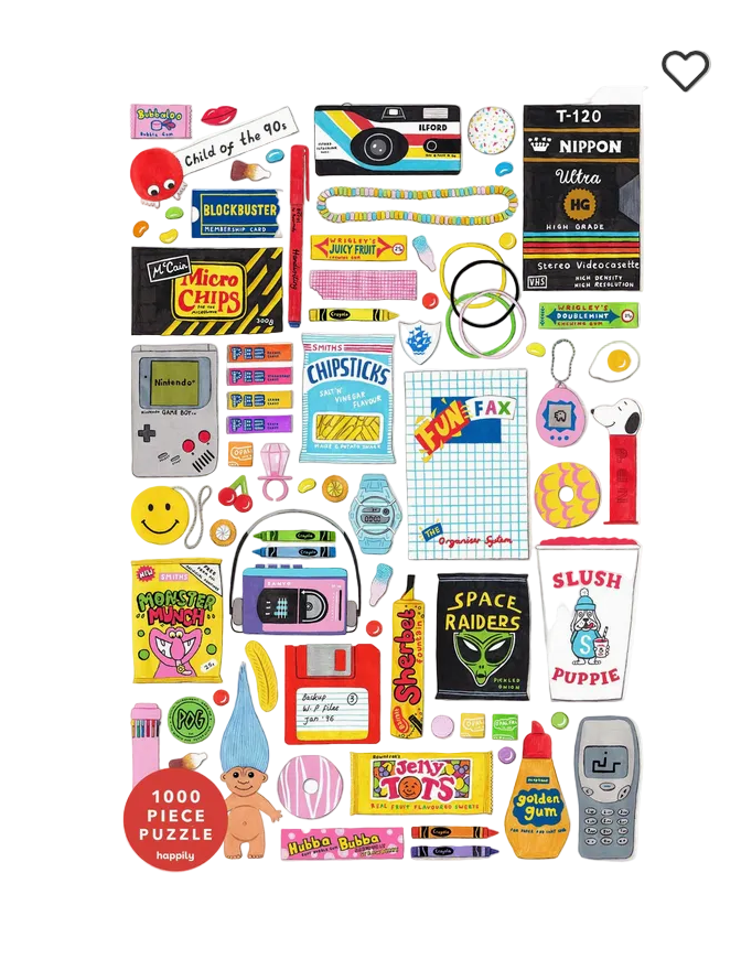 Puzzle 1000 pièces - In the 90s – HAPPILY | George Genève