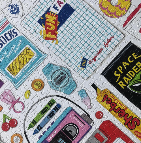 Puzzle 1000 pièces - In the 70s – vue 2 – HAPPILY | George Genève