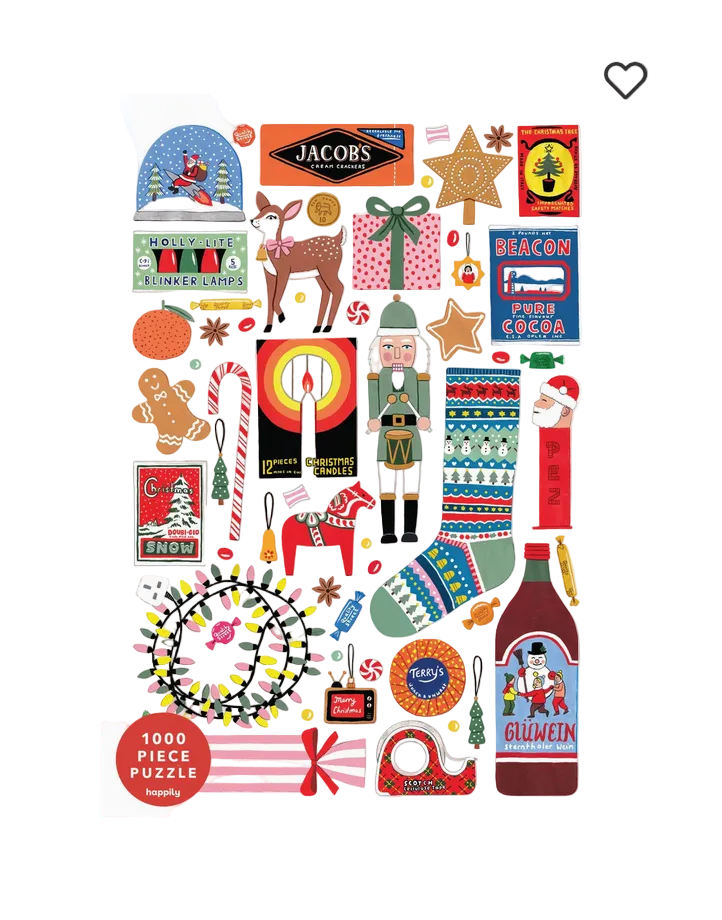 Puzzle 1000 pièces - Christmas – HAPPILY | George Genève