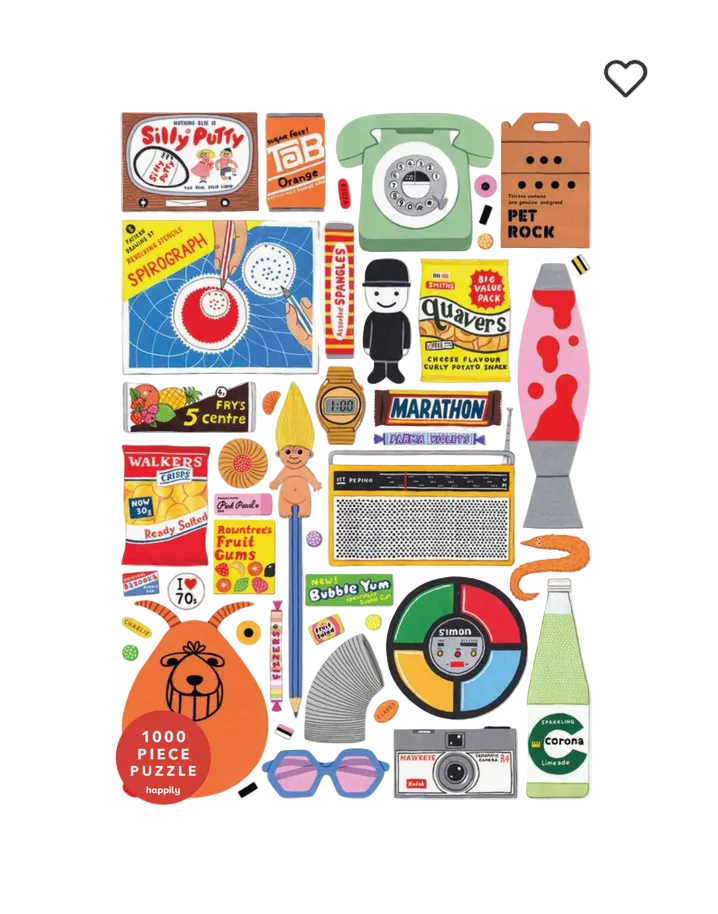 Puzzle 1000 pièces - In the 70s – HAPPILY | George Genève