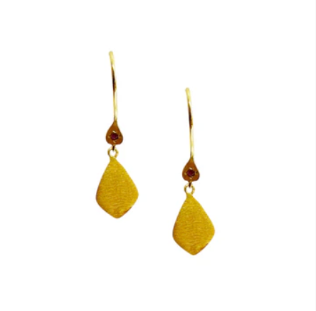 LE FOURBI DE CAPUCINE - Boucles d'oreilles Rubis 2