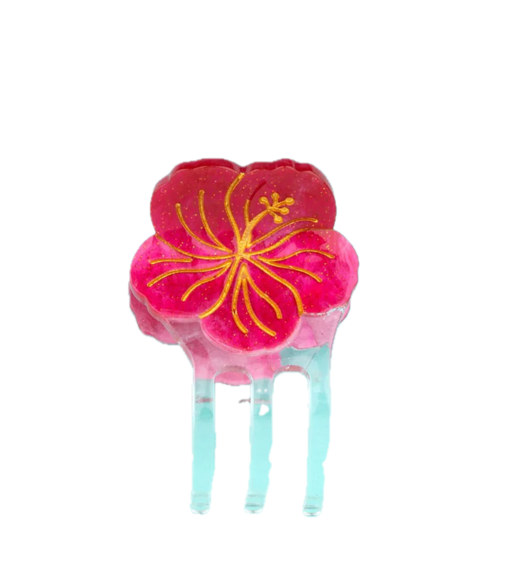 Pince à cheveux - Mini Hibiscus – COUCOU SUZETTE | George Genève