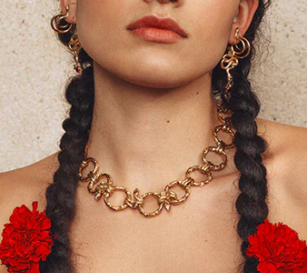 Collier Sissi XXL – vue 4 – LA2L | George Genève
