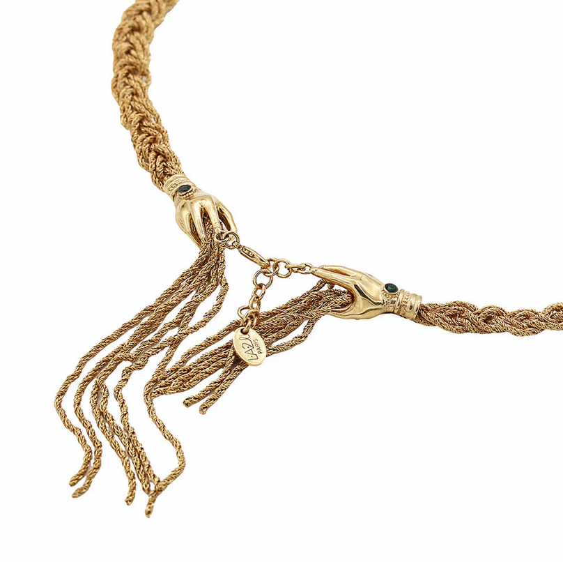 Collier Sacha Tresse – vue 3 – LA2L | George Genève