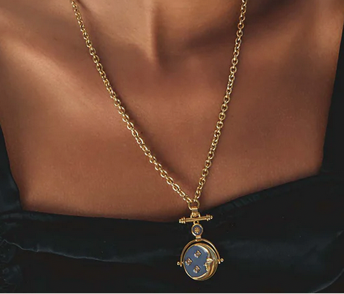 Collier Sacha Lune – vue 3 – LA2L | George Genève