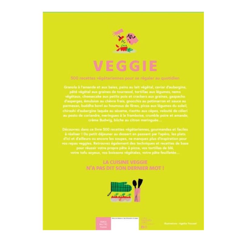 LIVRE DE CUISINE - Veggie